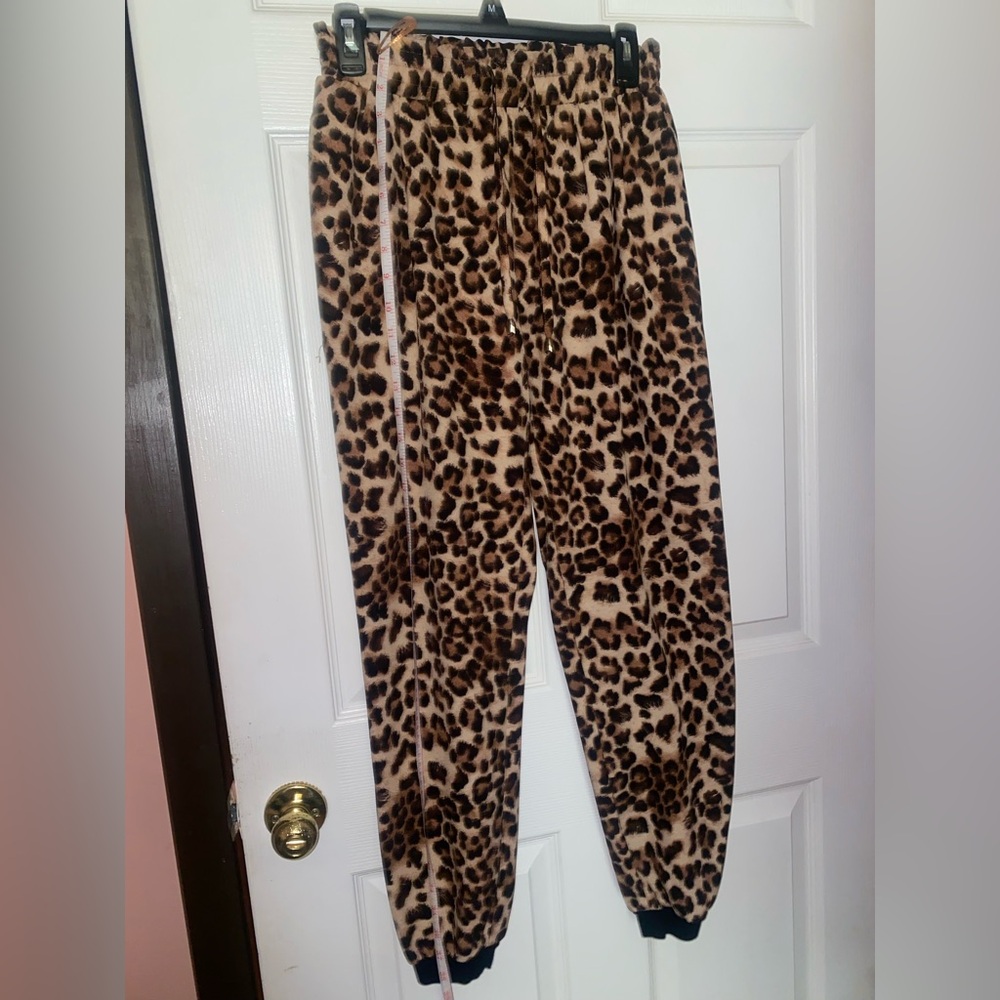 Entro Leopard Print Pants